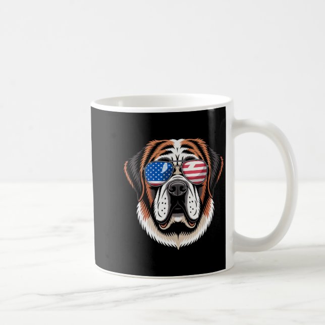 Caneca De Café Funny Saint Bernard Costume For Men Women St Berna (Direita)
