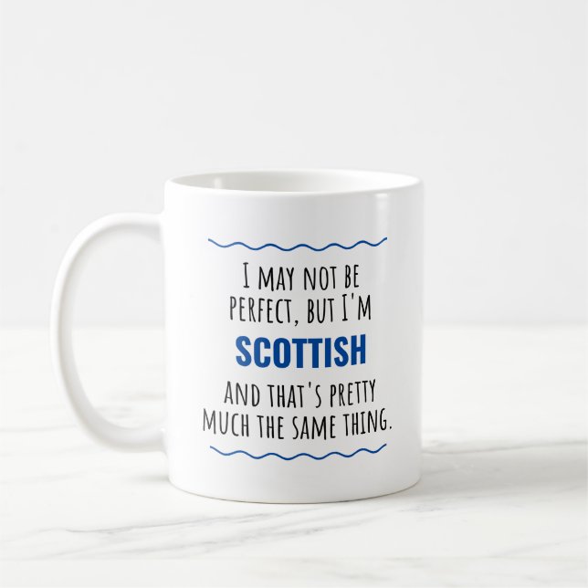 Caneca De Café Funny Scottish Gift Idea (Esquerda)
