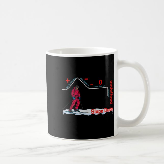 Caneca De Café Funny Slope Dude Algebra Geometry Middle School Ma (Direita)