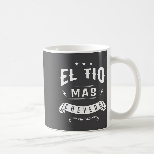 Caneca De Café Funny Spanish Shirt - El Tio Mas Chevere - Uncle S (Direita)