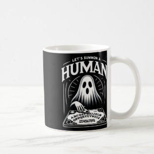Caneca De Café Funny Spooky Ghost Vamos Summon A Ouija Boar Human