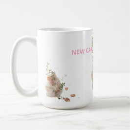 Caneca De Café Funny Sticker – NEW CAR, SAME ME