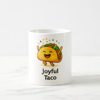 Caneca de Café Funny Taco | Presente Divertido par
