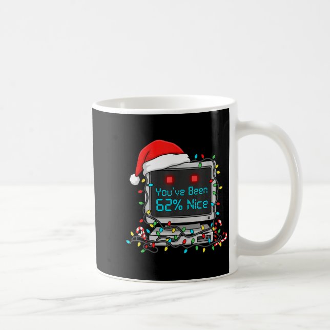 Caneca De Café Funny Tech Christmas Geek Ai Holiday Humor Nerd Sh (Direita)