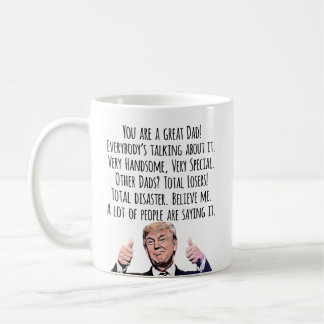 Caneca De Café Funny Trump Dad Father’s Day birthday Christmas