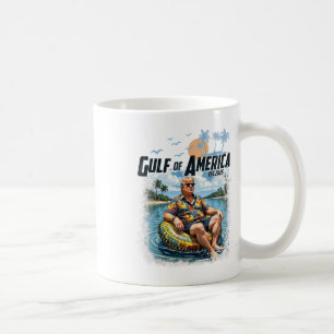 Caneca De Café Funny Trump Golfo Da América Do Leste De 2025