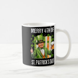 Caneca De Café Funny Trump Leprechaun Feliz 4º Da Rua Patrick