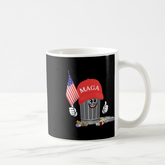 Caneca De Café Funny Trump Mega Garge Can Cartoon Character Ameri (Direita)