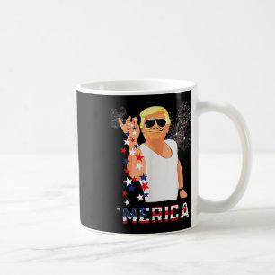 Caneca De Café Funny Trump Salt Merica Freedom 4 De Julho Oferece