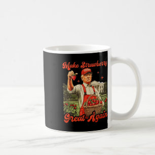 Caneca De Café Funny Trump Strawberry Season Make Strawberry Grea
