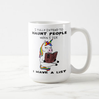 Caneca De Café FUNNY UNICORN GIFT, Rainbow Unicorn, Cute Unicorn