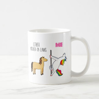 Caneca De Café Funny Unicorn Mãe Em Direito, Favor De Casamento