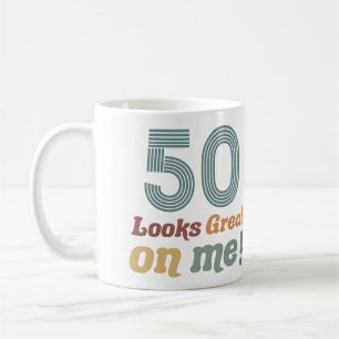 Caneca De Café Funny Vintage 50º aniversário