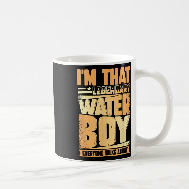 Caneca De Café Funny Waterboy Futebol Team Manager Hydration Spe (Direita)