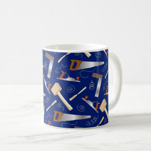 Caneca De Café Funny Woodworking Tools Carpenter