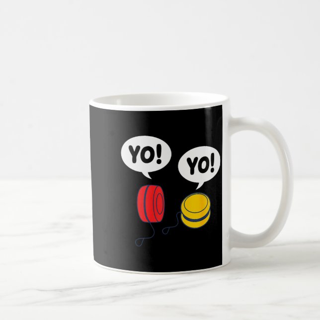 Caneca De Café Funny Yoyo  (Direita)