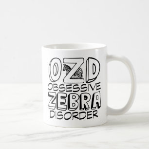 Caneca De Café Funny Zebra Lover
