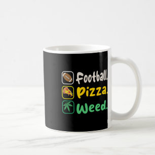 Caneca De Café Funy Tee Football Pizza Weed For Lovers Halloween