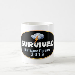Caneca De Café Furacão Sobrevivido Florença