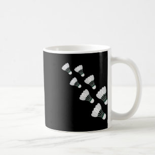 Caneca De Café Furacões de Badminton Voando