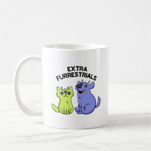 Caneca De Café Furacões Extras Furiosos Pet Pun De Fúria De Alien