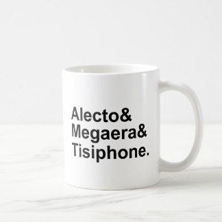 Caneca De Café Fúria do grego de Alecto Megaera Tisiphone | do