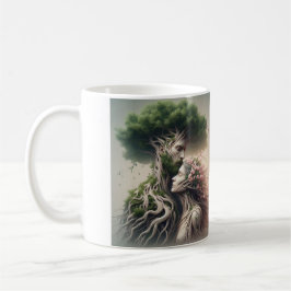 Caneca De Café fusão homem e natureza