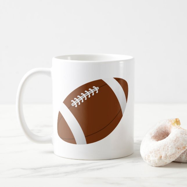 Caneca De Café Futebol (Com Donut)