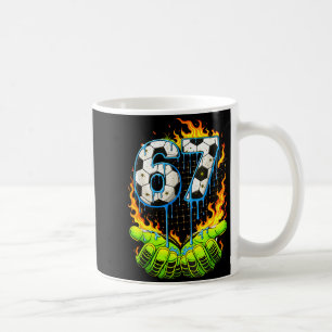 Caneca De Café Futebol 67 Crianças Sorvete Gotejamento Engraçado