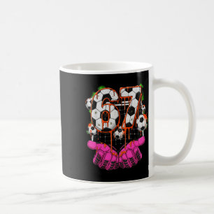 Caneca De Café Futebol 67 Seis Sete Meninos do Meme Divertido da