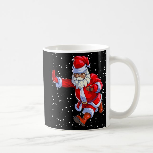 Caneca De Café Futebol Afro-Africano Papai Noel Afro-C (Direita)