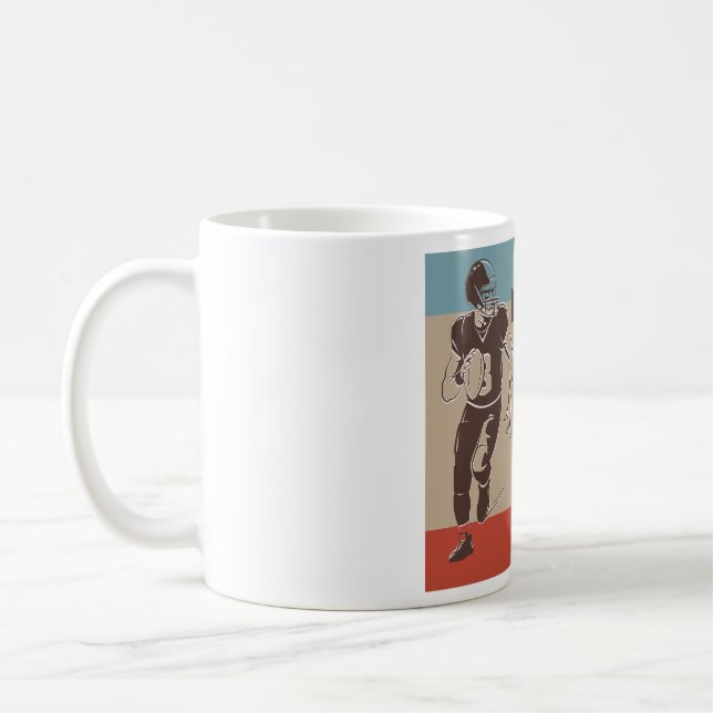 Caneca De Café futebol americano (Esquerda)
