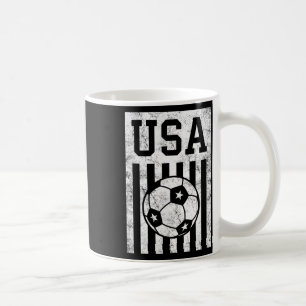 Caneca De Café Futebol Americano Bandeira Americana Mulheres Home