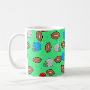 Caneca De Café Futebol Americano - Helmet & Ball - Padrão Ininter