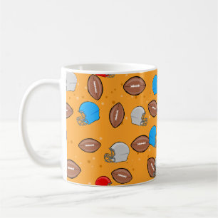 Caneca De Café Futebol Americano - Helmet & Ball - Padrão Ininter