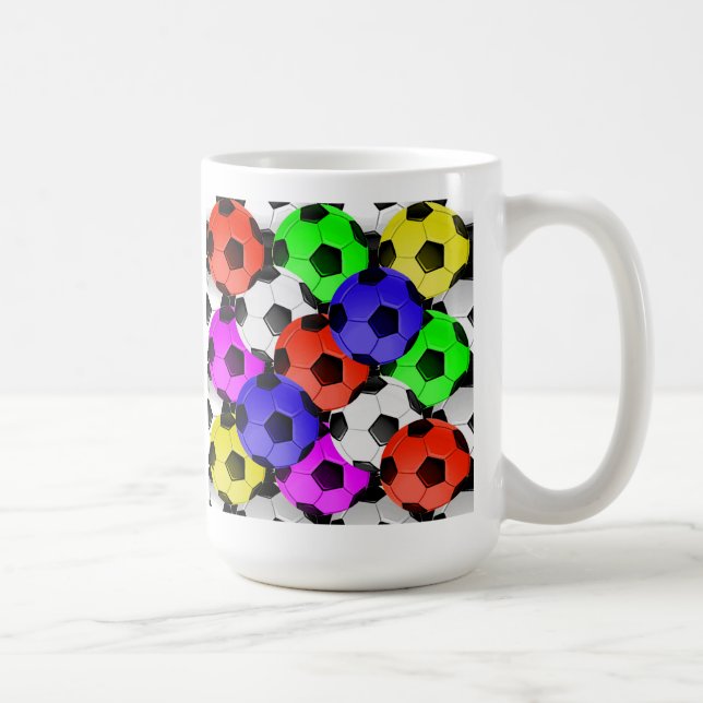 Caneca De Café Futebol americano multicolorido (Direita)