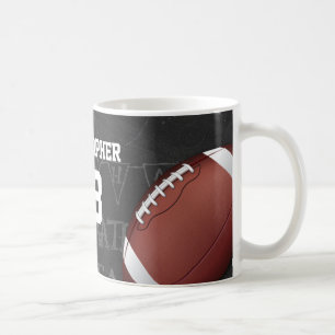 Caneca De Café Futebol americano personalizado do quadro