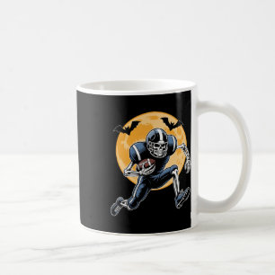 Caneca De Café Futebol americano Skeleton Halloween