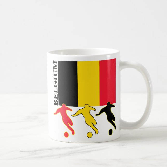 Caneca De Café Futebol Bélgica (Direita)