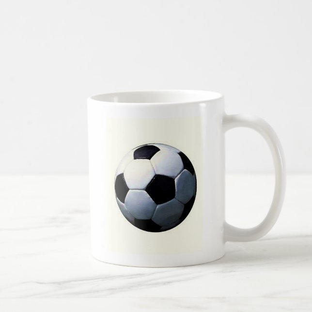 Caneca De Café Futebol - Bola de Futebol (Direita)