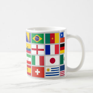 CANECA DE CAFÉ FUTEBOL BRASIL