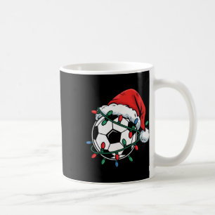 Caneca De Café Futebol Byll Chapéu do Papai Noel Xmas Natal Diver