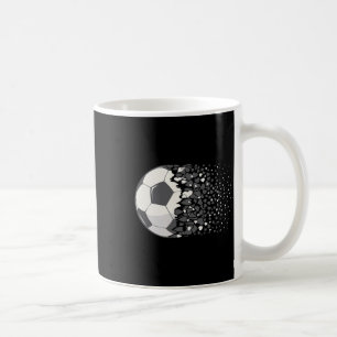 Caneca De Café Futebol Byll Gráfico Mulheres Meninas Futebol Cora