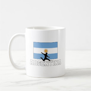 Caneca De Café Futebol da Argentina - Equipe Nacional de Café Mug