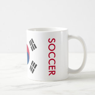 CANECA DE CAFÉ FUTEBOL DA COREIA DO SUL
