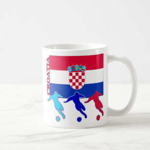 Caneca De Café Futebol da Croácia