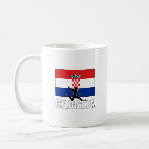 Caneca De Café Futebol da Croácia - Equipe Nacional de Café Mug