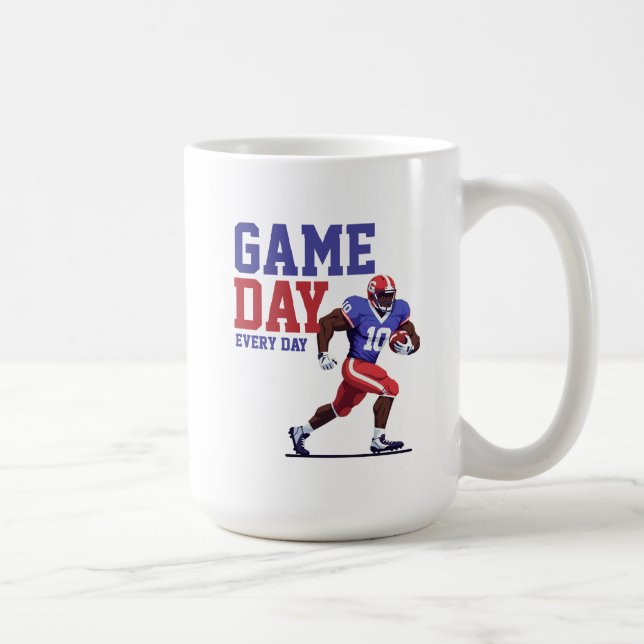 Caneca De Café Futebol de Dia de Jogo (Direita)