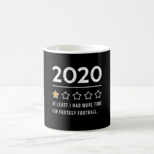 Caneca De Café Futebol de Fantasia Dizendo Engraçado 2020