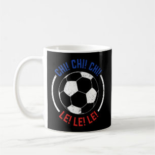 Caneca De Café Futebol De Futebol Chi Chi Le Le Le Chant Chile